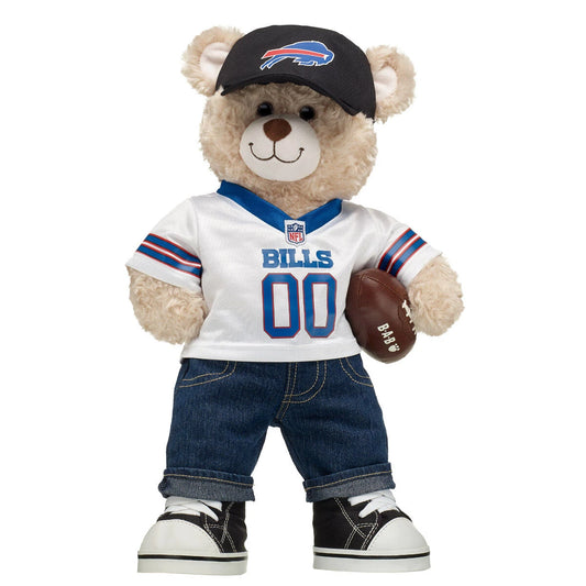 Buffalo Bills Happy Hugs Teddy Bear Football Gift Set - US 6025