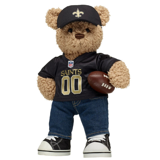 New Orleans Saints Timeless Teddy Bear Football Gift Set - US 1436