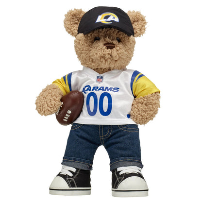 Los Angeles Rams Timeless Teddy Bear Football Gift Set - US 5715
