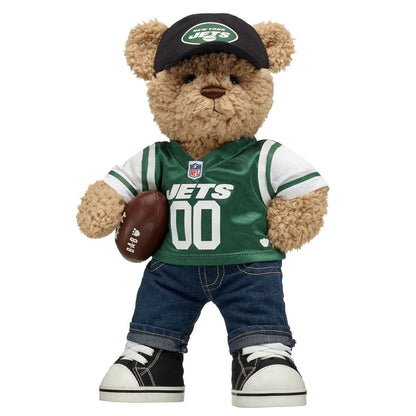 New York Jets Timeless Teddy Bear Football Gift Set - US 2779