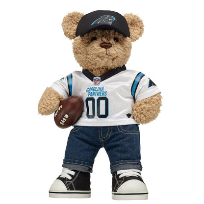 Carolina Panthers Timeless Teddy Bear Football Gift Set - US 6921