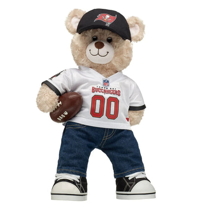 Tampa Bay Buccaneers Happy Hugs Teddy Bear Football Gift Set - US 2413