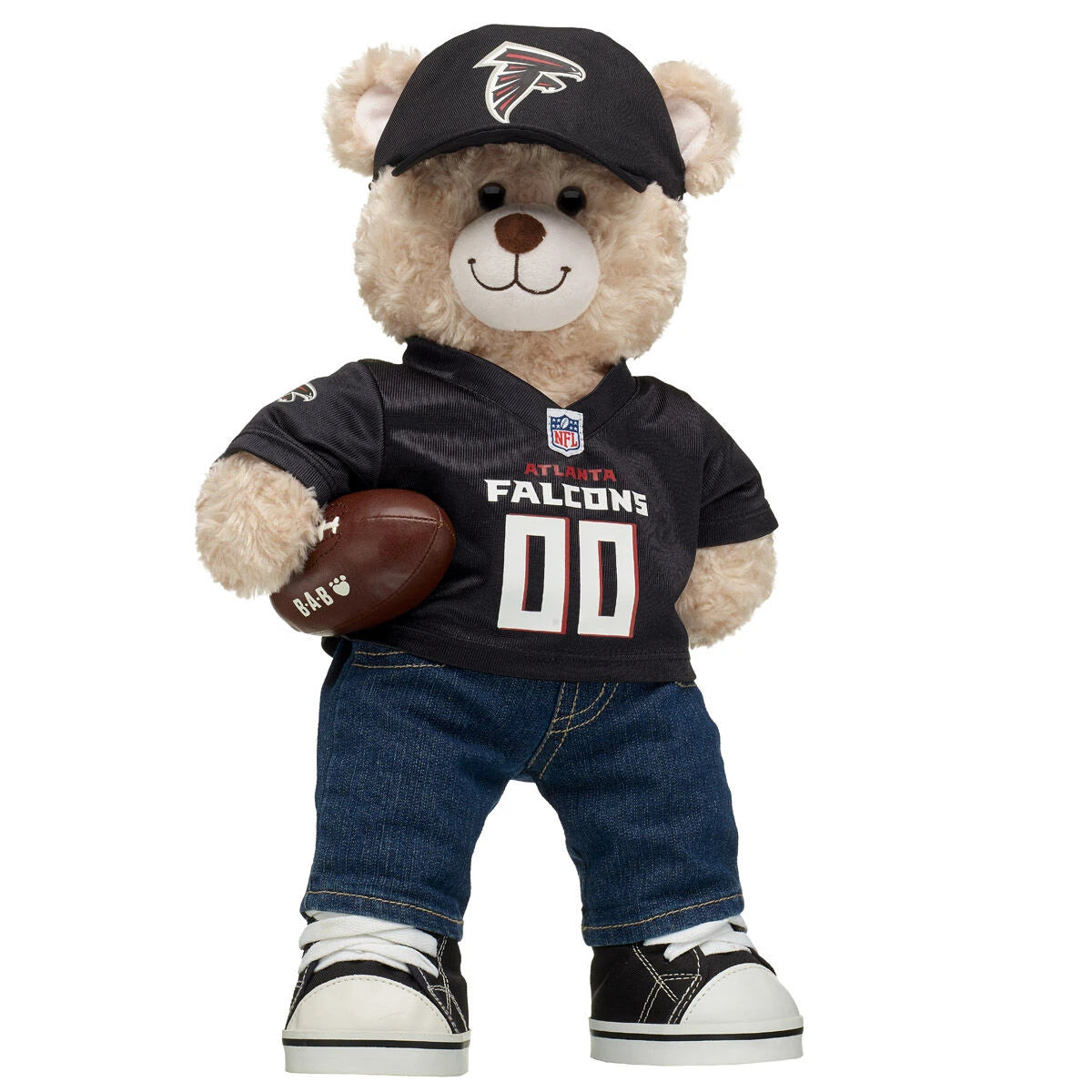 Atlanta Falcons Happy Hugs Teddy Bear Football Gift Set - US 4252