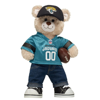 Jacksonville Jaguars Happy Hugs Football Teddy Bear Gift Set - US 5390
