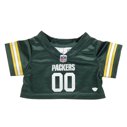Green Bay Packers Fan Hat Teddy Bear Gift Set - US 6491