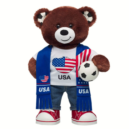 Let's Goal Bear USA Gift Set | Build-A-Bear - US 8439