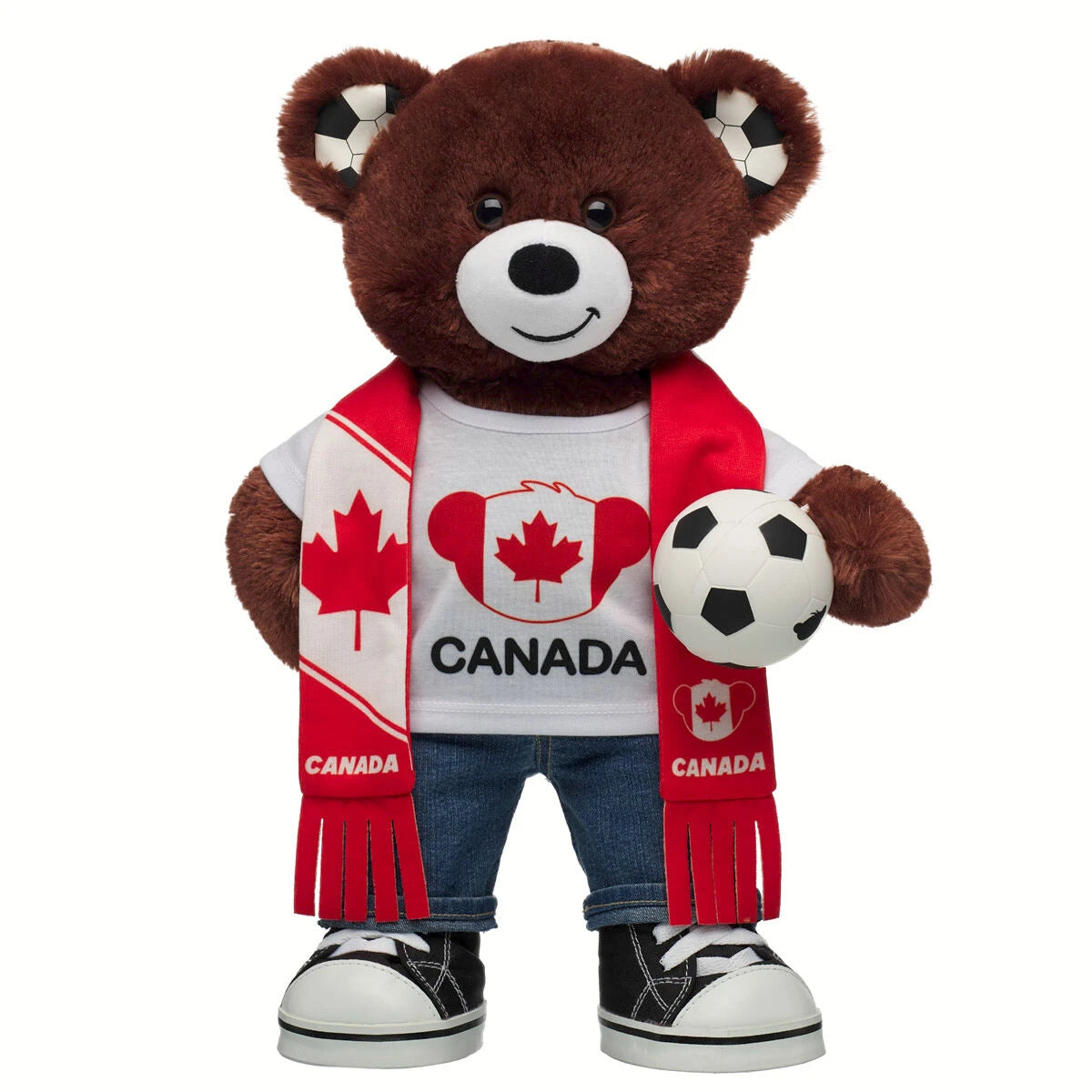 Let's Goal Bear Canada Gift Set | Build-A-Bear - US 8080