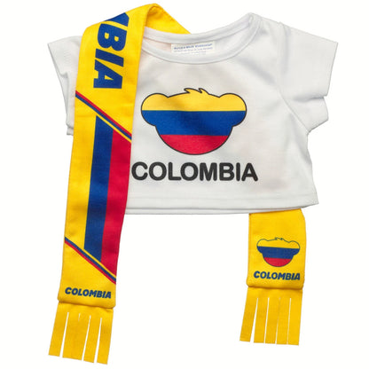 Let's Goal Bear Colombia Gift Set | Build-A-Bear - US 6269