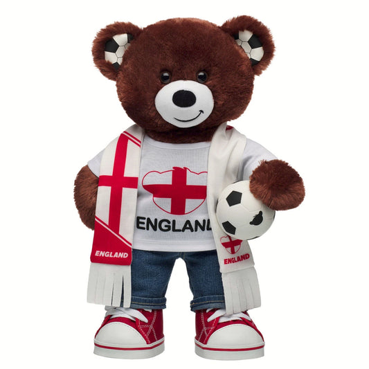 Let's Goal Bear England Gift Set | Build-A-Bear - US 2161