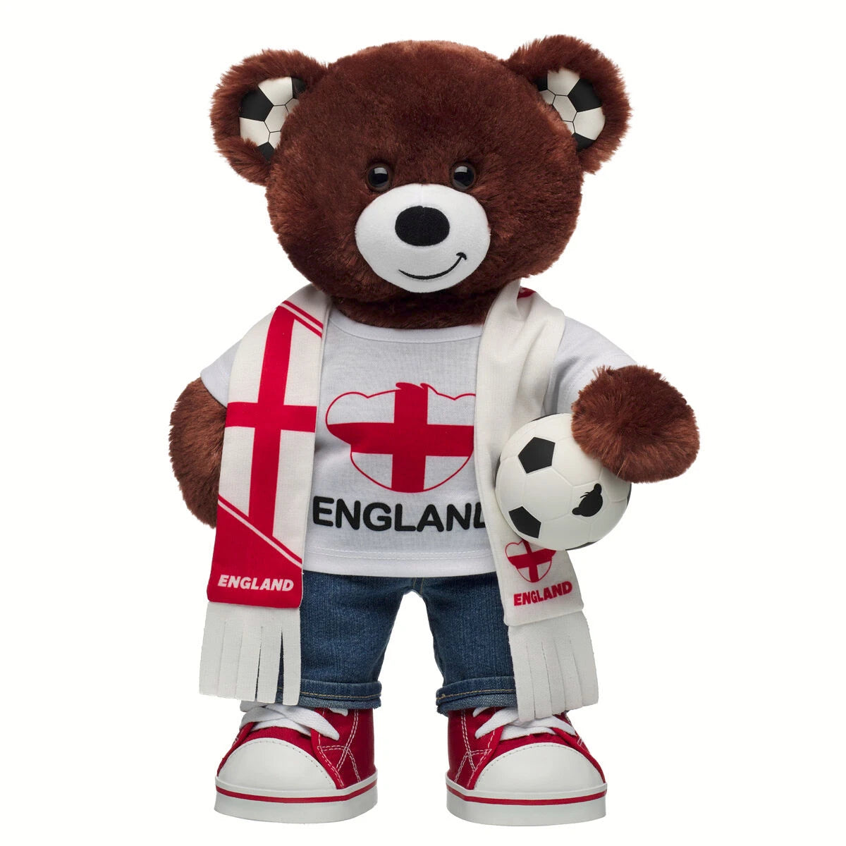 Let's Goal Bear England Gift Set | Build-A-Bear - US 4469