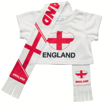 Let's Goal Bear England Gift Set | Build-A-Bear - US 2161
