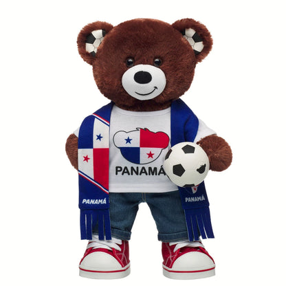 Let's Goal Bear Panama Gift Set | Build-A-Bear - US 8021