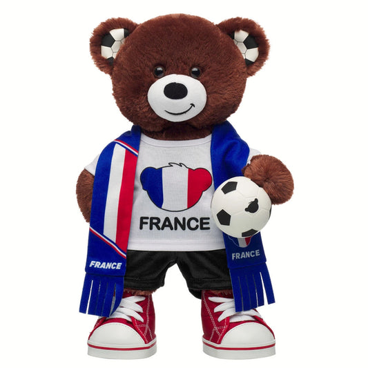 Let's Goal Bear France Gift Set | Build-A-Bear - US 2150