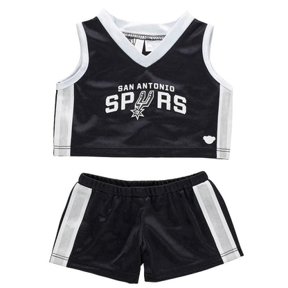 Timeless Teddy Bear San Antonio Spurs Basketball Gift Set | Build-A-Bear® - US 6187