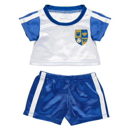 Pawlette™ Plush Blue Soccer Set &amp; Soccer Ball | Build-A-Bear® - US 9613