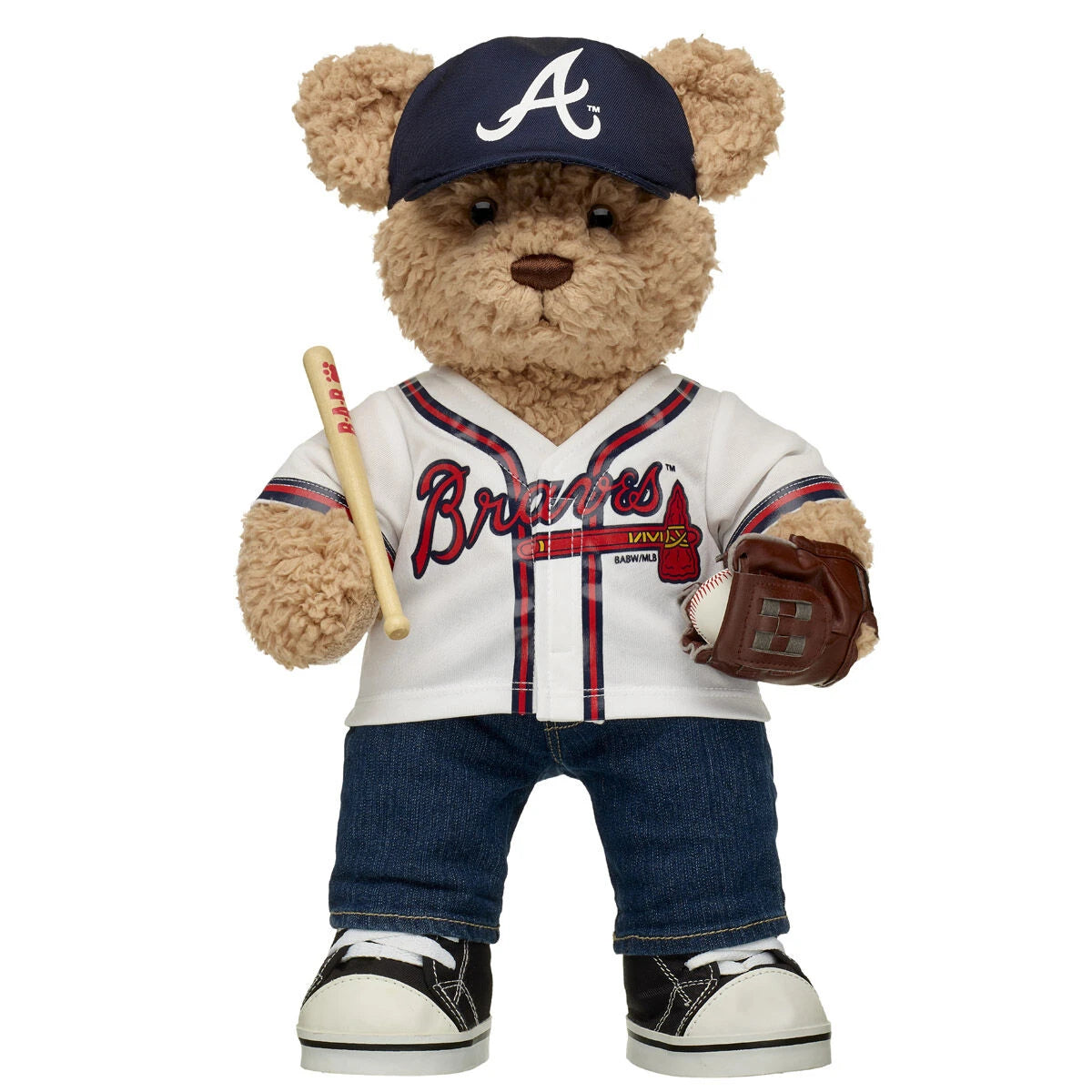 Atlanta Braves™ Teddy Bear Gift Set | Build-A-Bear® - US 2542