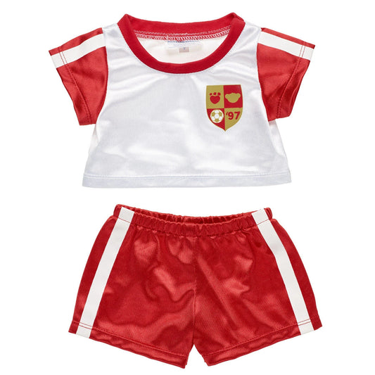 Red Soccer Uniform for Plush Toys | Build-A-Bear® - US 8194