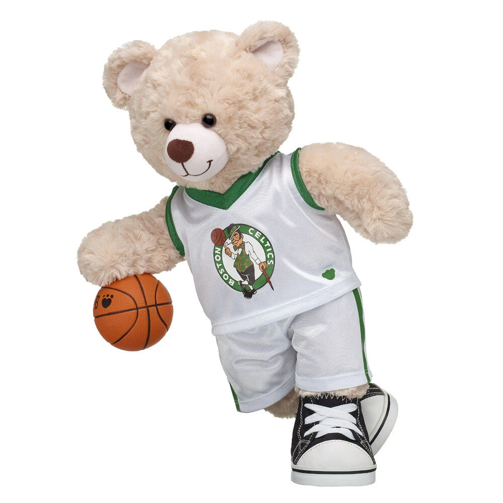 Boston Celtics Basketball Teddy Bear Gift Set | Build-A-Bear® - US 4507