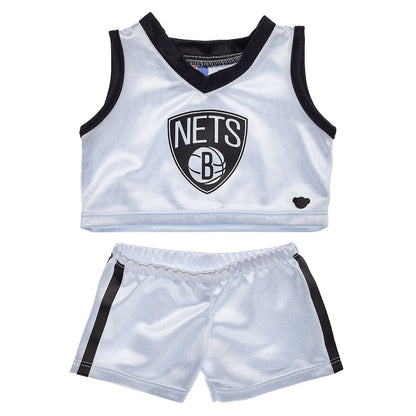 Brooklyn Nets Timeless Teddy Bear Basketball Gift Set | Build-A-Bear® - US 4617