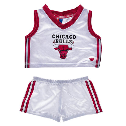 Chicago Bulls Happy Hugs Teddy Bear Basketball Gift Set | Build-A-Bear® - US 2573