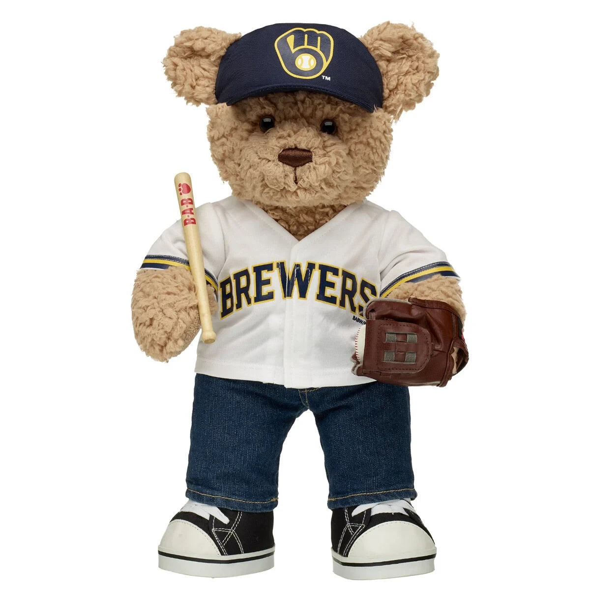 Milwaukee Brewers™ Teddy Bear Gift Set | Build-A-Bear® - US 7762