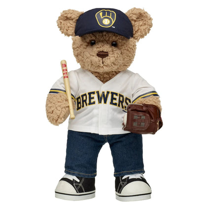 Milwaukee Brewers™ Teddy Bear Gift Set | Build-A-Bear® - US 3809