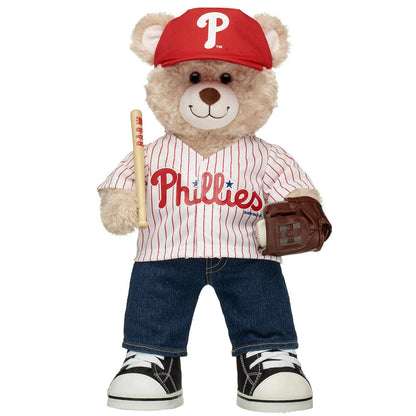 Philadelphia Phillies™ Teddy Bear Gift Set | Build-A-Bear® - US 2261