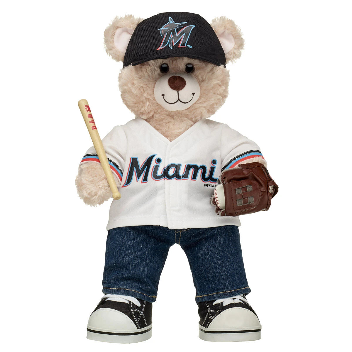 Miami Marlins™ Teddy Bear Gift Set | Build-A-Bear® - US 8270