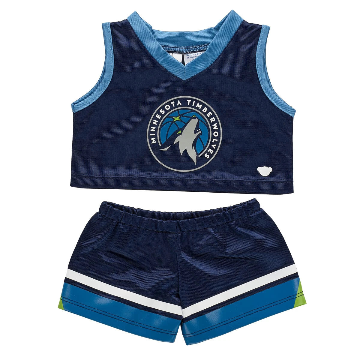 Minnesota Timberwolves Basketball Teddy bear Gift Set | Build-A-Bear® - US 5862