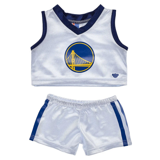 Golden State Warriors Uniform 2 pc. for Stuffed Animals | Build-A-Bear® - US 7458