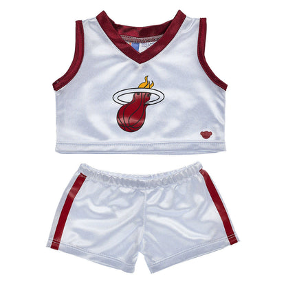 Teddy Bear Miami Heat Basketball Gift Set | Build-A-Bear® - US 6996