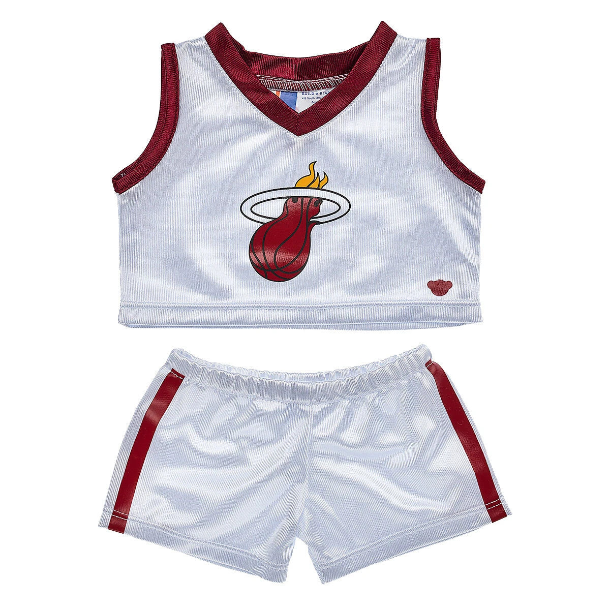 Miami Heat Uniform - 2014 NBA Basketball | Build-A-Bear® - US 4559