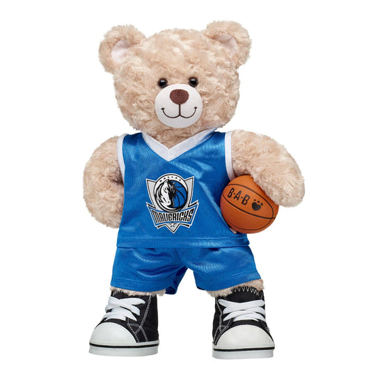 Dallas Mavericks Basketball Teddy Bear Gift Set | Build-A-Bear® - US 3524