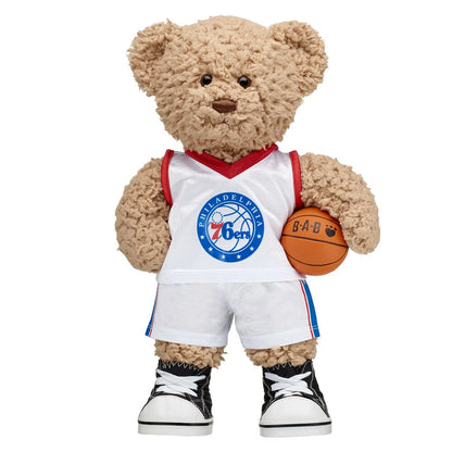 Philadelphia 76ers Timeless Teddy Bear Basketball Gift Set - US 9047