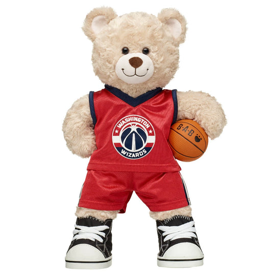 Washington Wizards Basketball Teddy Bear Gift Set | Build-A-Bear® - US 6829
