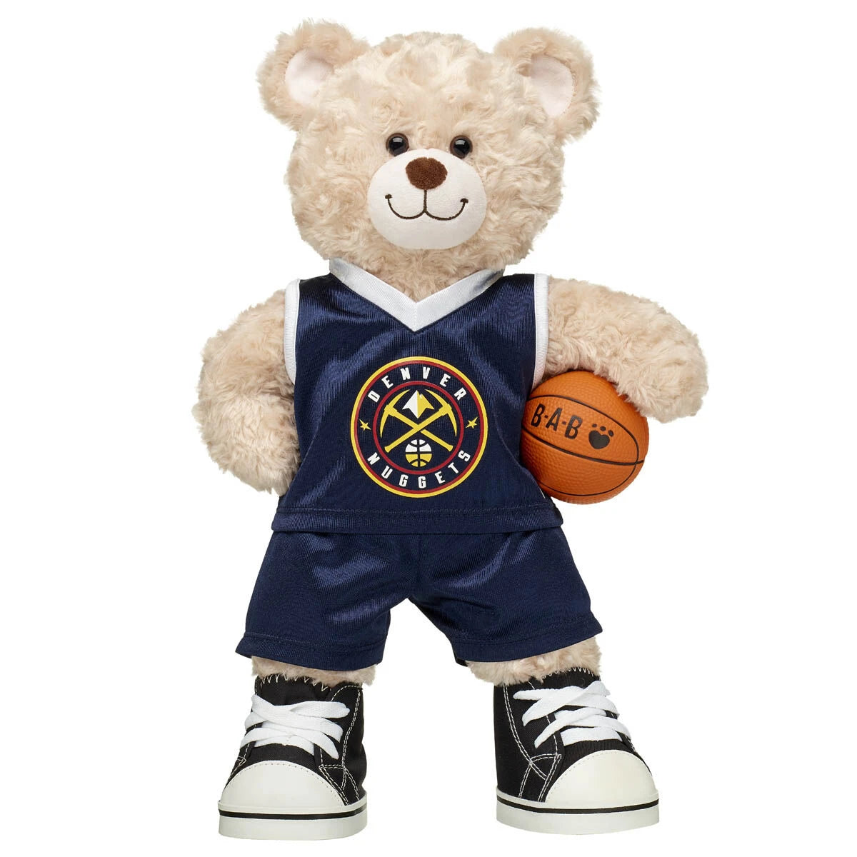 Denver Nuggets Basketball Teddy Bear Gift Set | Build-A-Bear® - US 7581