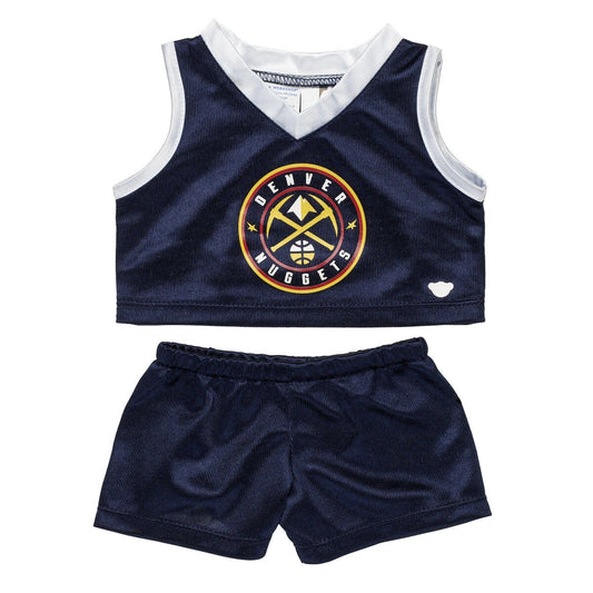 Denver Nuggets Uniform 2 pc. for Plush Toys | Build-A-Bear® - US 7794