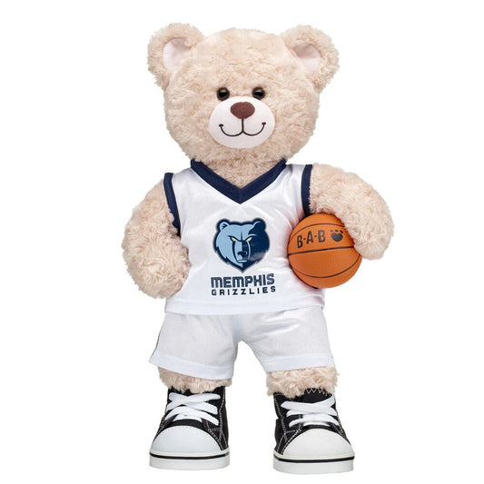 Memphis Grizzlies Basketball Teddy Bear Gift Set | Build-A-Bear® - US 1190