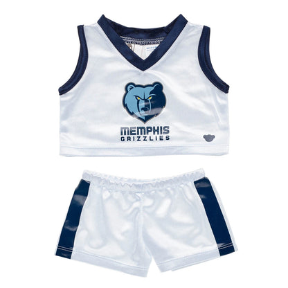 Memphis Grizzlies Uniform 2 pc. for Stuffed Animals | Build-A-Bear® - US 8339