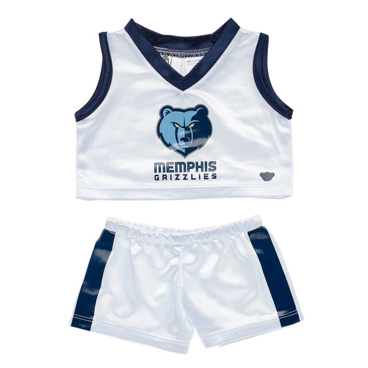 Memphis Grizzlies Uniform 2 pc. for Stuffed Animals | Build-A-Bear® - US 8339