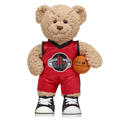 Timeless Teddy Bear Houston Rockets Basketball Gift Set - US 8443