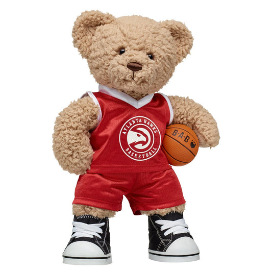 Timeless Teddy Bear Atlanta Hawks Basketball Gift Set - US 2891