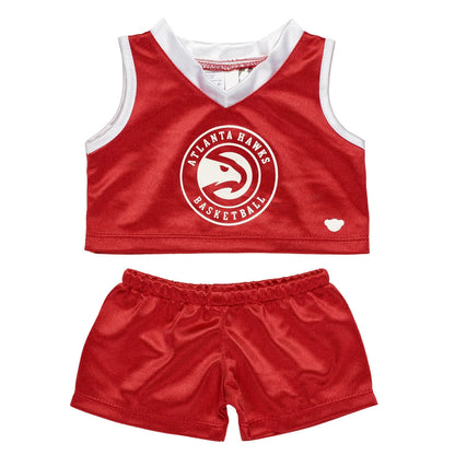 Timeless Teddy Bear Atlanta Hawks Basketball Gift Set - US 2891