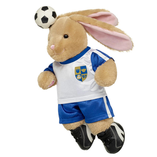 Pawlette™ Plush Blue Soccer Set &amp; Soccer Ball | Build-A-Bear® - US 9613
