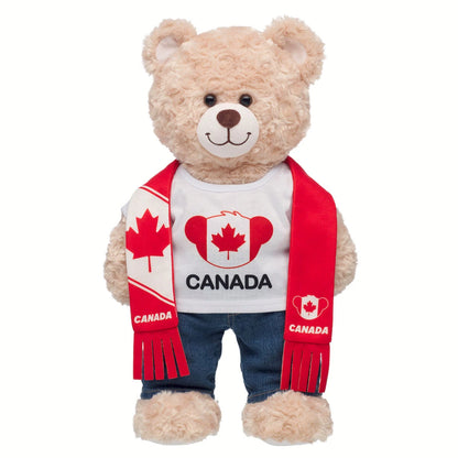Canada Scarf &amp; T-Shirt Set | Build-A-Bear - US 8760