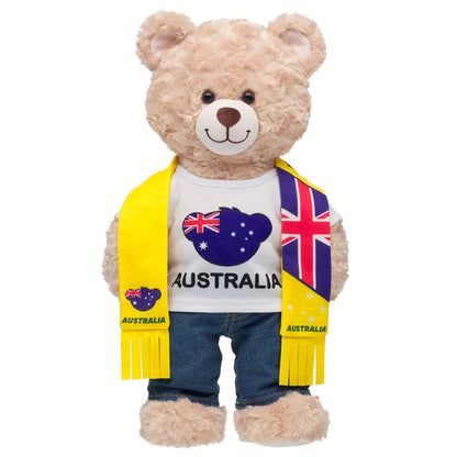 Australia Scarf &amp; T-Shirt Set | Build-A-Bear - US 1804