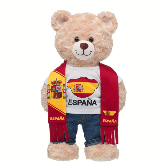 Spain Scarf &amp; T-Shirt Set | Build-A-Bear - US 1614