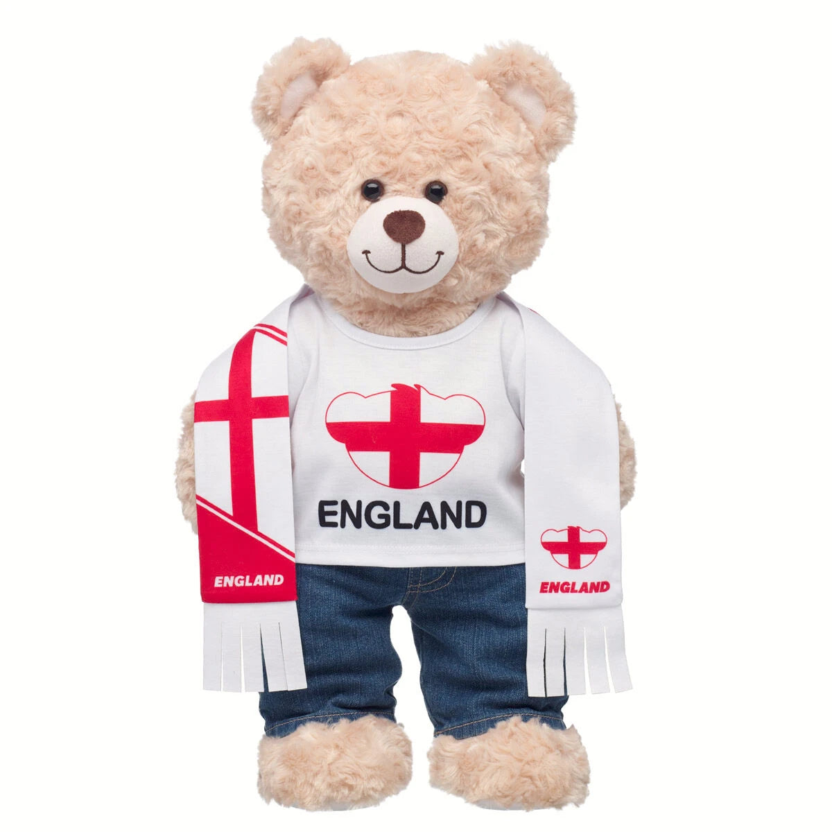 England Scarf &amp; T-Shirt Set | Build-A-Bear - US 3066