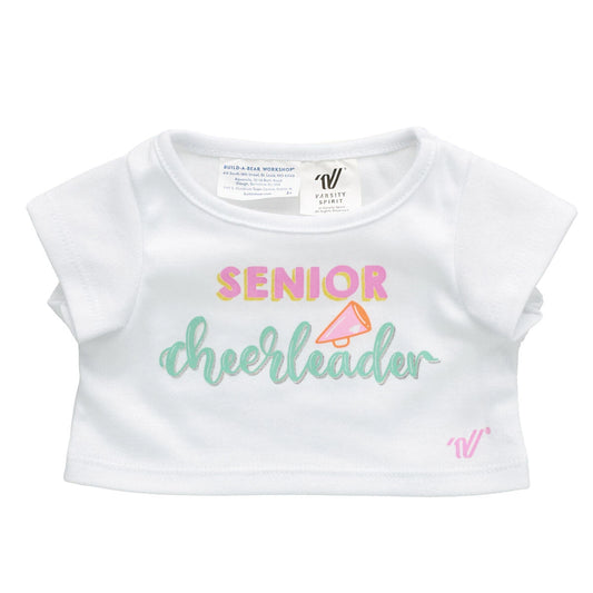 Online-Only Varsity Spirit Senior Cheerleader Tee | Build-A-Bear® - US 6199