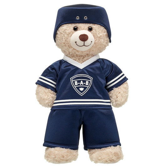 Hockey Uniform w/ Plush Helmet, Jersey &amp; Pants | Build-A-Bear® - US 1581